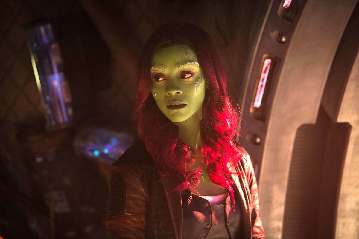 gamora ، المنتقمون اللانهاية الحرب
