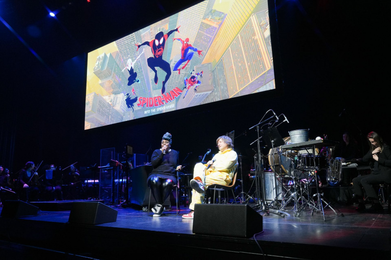   spiderman ind i spiderverse koncertturneen