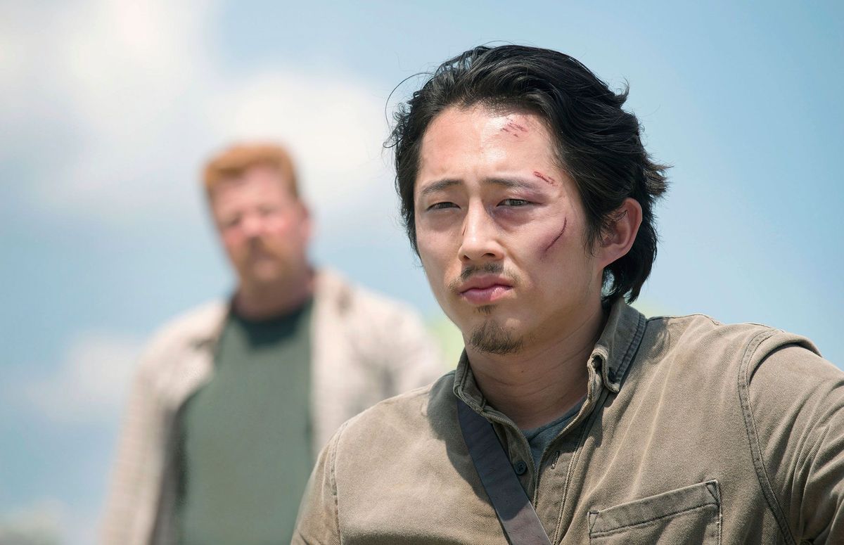 steven yeun, o morto-vivo, glenn rhee