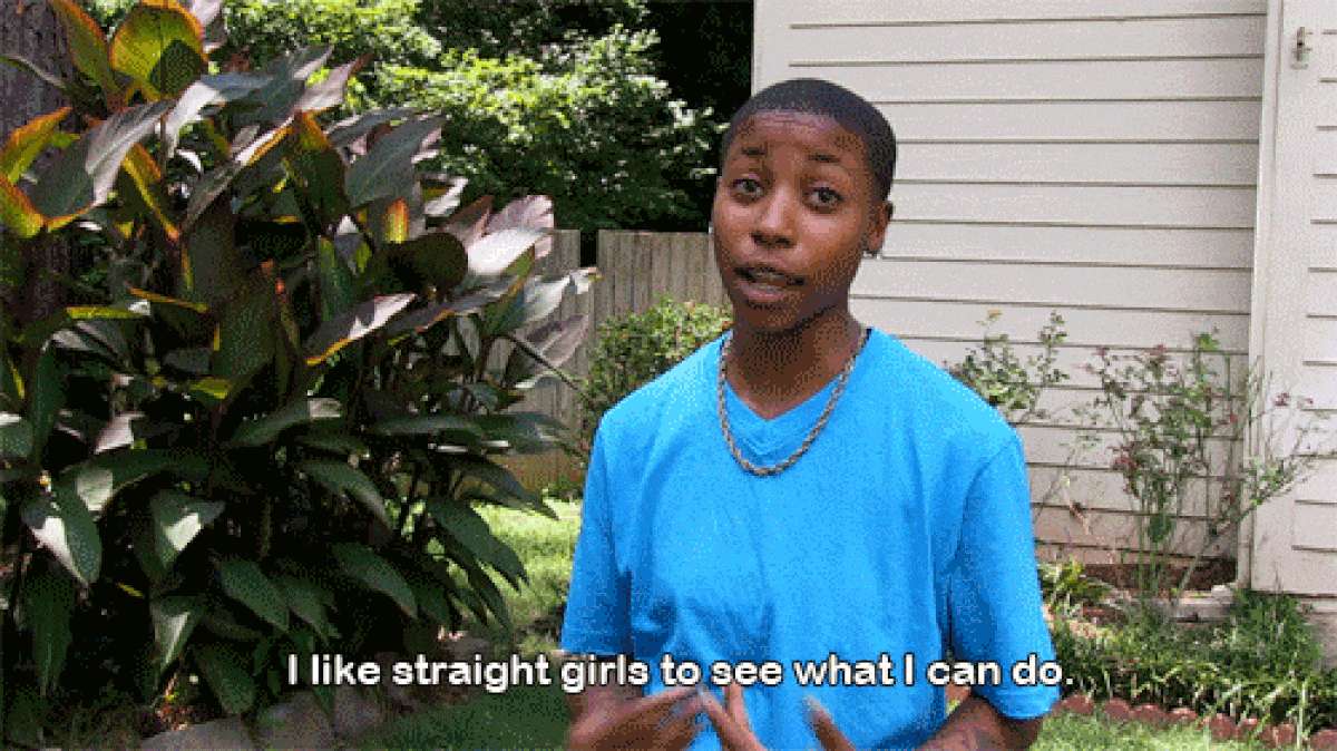 Dee on Catfish gif